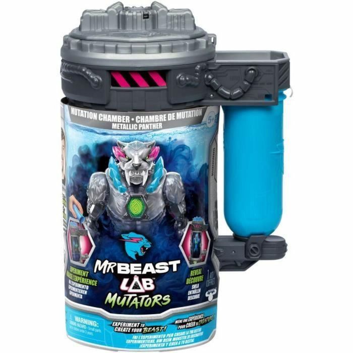 Moose Toys MR Beast LAB Mutators Figura de cámara de mutación translúcida Panthere - Realiza un experimento para crear tu criatura 0 Moose Toys MR Beast LAB Mutators Figura de cámara de mutación translúcida Panthere - Realiza un experimento para crear tu criatura 0