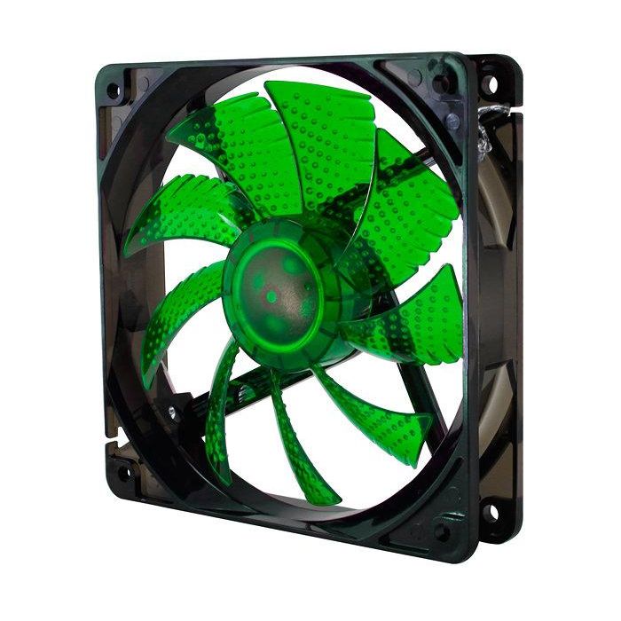 Ventilador Nox Coolfan 120 LED/ 12cm/ Verde Ventilador Nox Coolfan 120 LED/ 12cm/ Verde