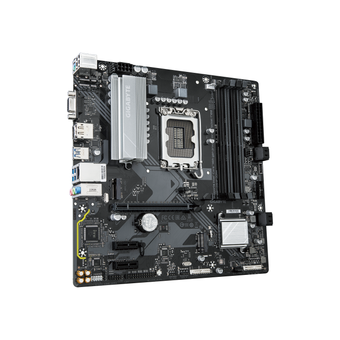 Gigabyte B760M D3HP DDR4 G10 - Placa Base Micro ATX para Intel Core 14ª Gen, DDR4 hasta 5333MHz, VRM Digital 4+1+1, 2xPCIe 4.0 M.2, LAN GbE, USB 3.2 Gen1 2 Gigabyte B760M D3HP DDR4 G10 - Placa Base Micro ATX para Intel Core 14ª Gen, DDR4 hasta 5333MHz, VRM Digital 4+1+1, 2xPCIe 4.0 M.2, LAN GbE, USB 3.2 Gen1 2