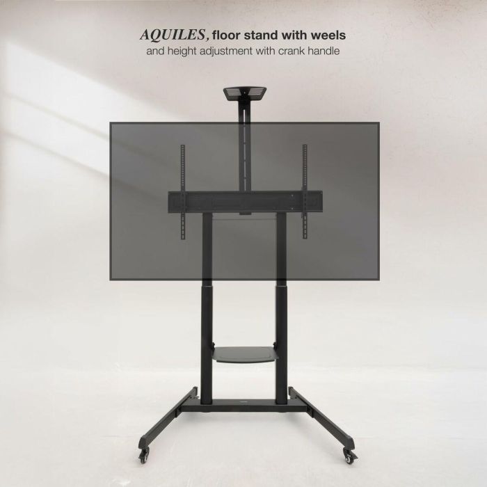 TooQ FS20406HM-B Soporte de Suelo con Ruedas para TV 60"-100" "AQUILES" 130 kg Negro 14 TooQ FS20406HM-B Soporte de Suelo con Ruedas para TV 60"-100" "AQUILES" 130 kg Negro 14
