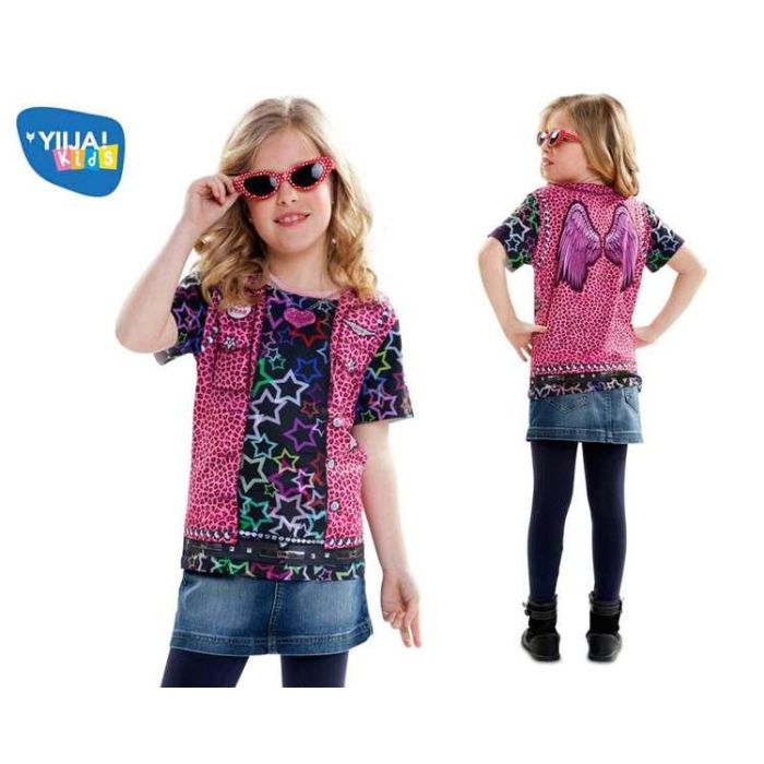 Disfraz infantil rockstar 2-4 años (camiseta) 4 Disfraz infantil rockstar 2-4 años (camiseta) 4
