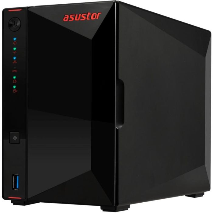 Asustor AS5402T Nimbustor 2 Gen2 Servidor NAS Intel Celeron Quad-Core 2.0GHz 4GB DDR4 2x 2.5GbE