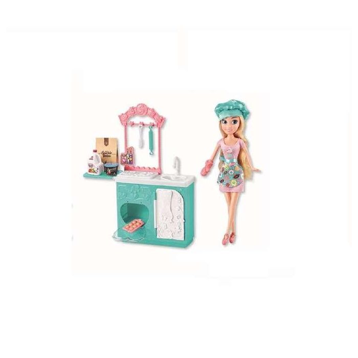 Muñeca sparkle veterinaria con clínica o pastelera con cocina 26 cm - modelos surtidos 3 Muñeca sparkle veterinaria con clínica o pastelera con cocina 26 cm - modelos surtidos 3