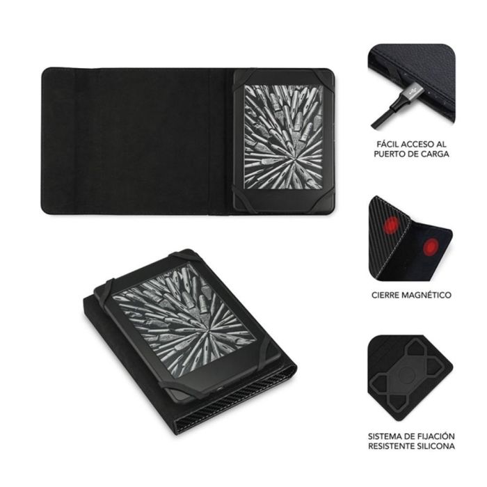 SUBBLIM Funda Ebook 6" Negro 1 SUBBLIM Funda Ebook 6" Negro 1