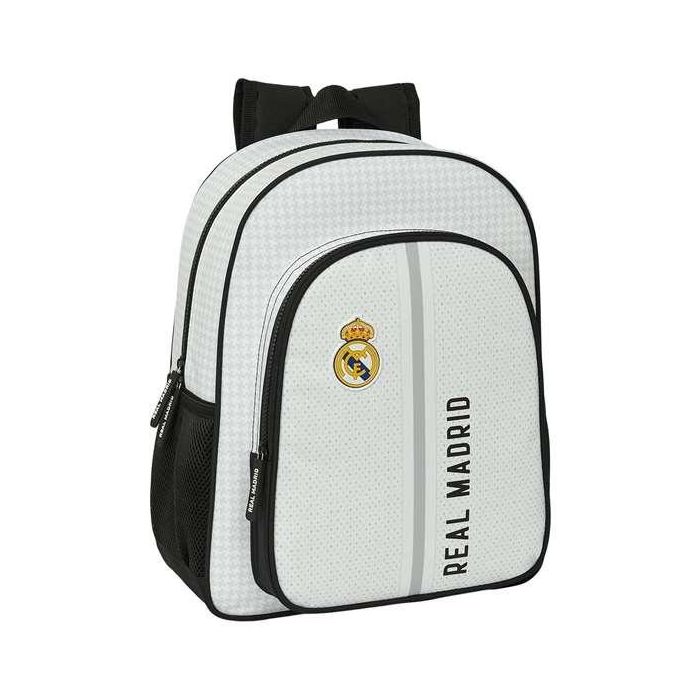 Safta Mochila Junior Adapt.Carro Real Madrid 1ª Equip. 24-25 Safta Mochila Junior Adapt.Carro Real Madrid 1ª Equip. 24-25