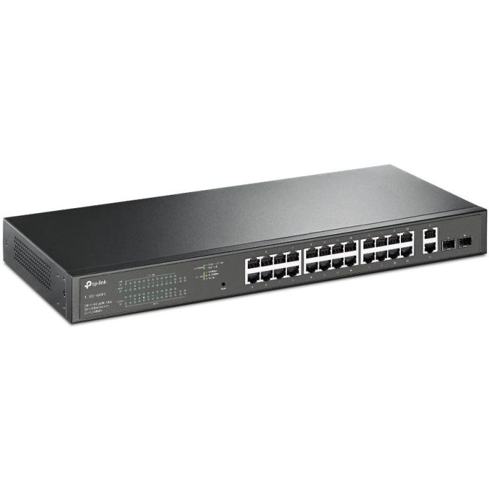 TP-Link TL-SG1428PE Conmutador Gigabit 28 Puertos, 24 PoE+, 250W, 2 SFP, Montaje en Rack 1 TP-Link TL-SG1428PE Conmutador Gigabit 28 Puertos, 24 PoE+, 250W, 2 SFP, Montaje en Rack 1