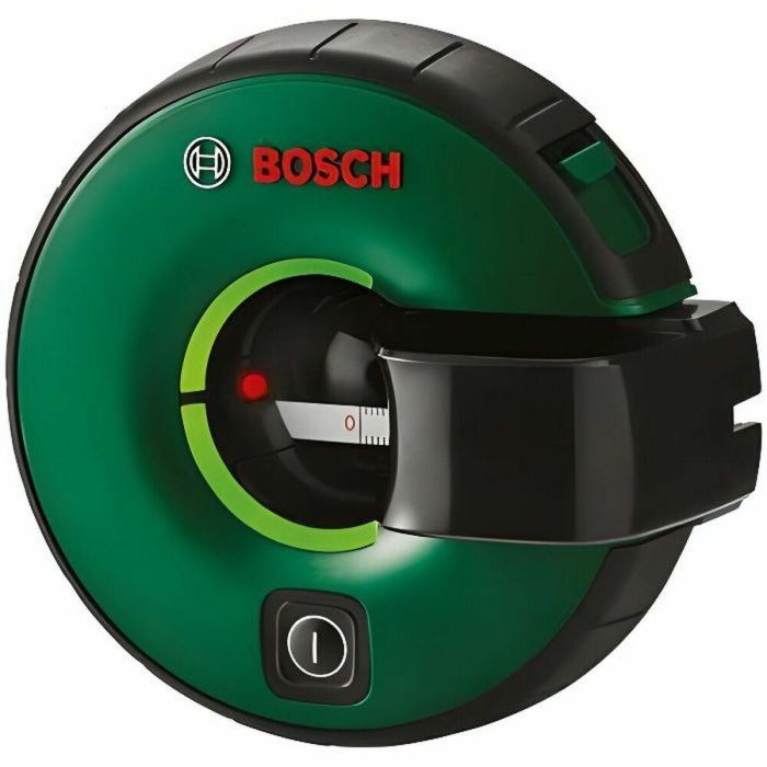 Bosch Atino Medidor láser de línea para una alineación perfecta de objetos, fácil fijación a pared con almohadilla de gel o alfileres