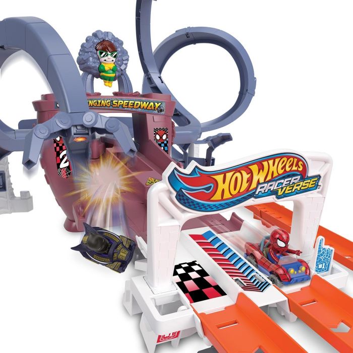 Pista Telaraña De Spider-Man Racerverse Hpl34 Hot Wheels 2