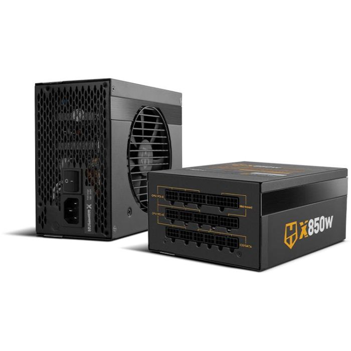 NOX Hummer X 850W PLUS GOLD unidad de fuente de alimentación 24-pin ATX Negro 1 NOX Hummer X 850W PLUS GOLD unidad de fuente de alimentación 24-pin ATX Negro 1