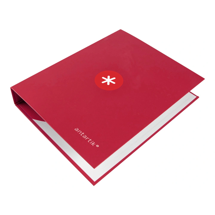 Antartik Carpeta 4 Anillas 40 mm Mixtas Antartik A4 Forrada Color Frambuesa 8