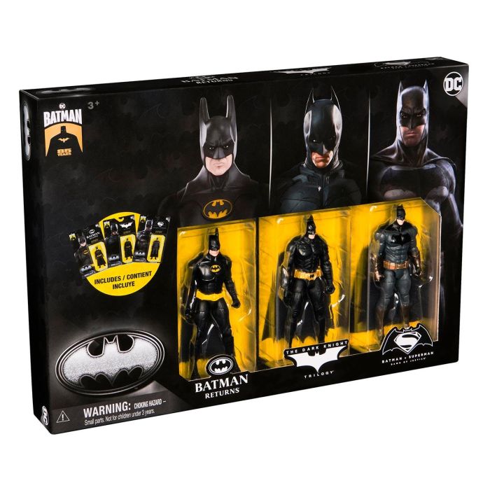 Multipack 3 Figuras Batman 85 Aniversario 6070909 Spin 3