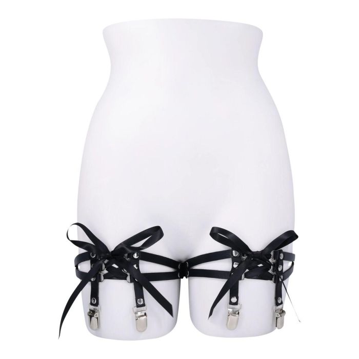 Liguero Sportsheets Negro Talla única 7 Liguero Sportsheets Negro Talla única 7