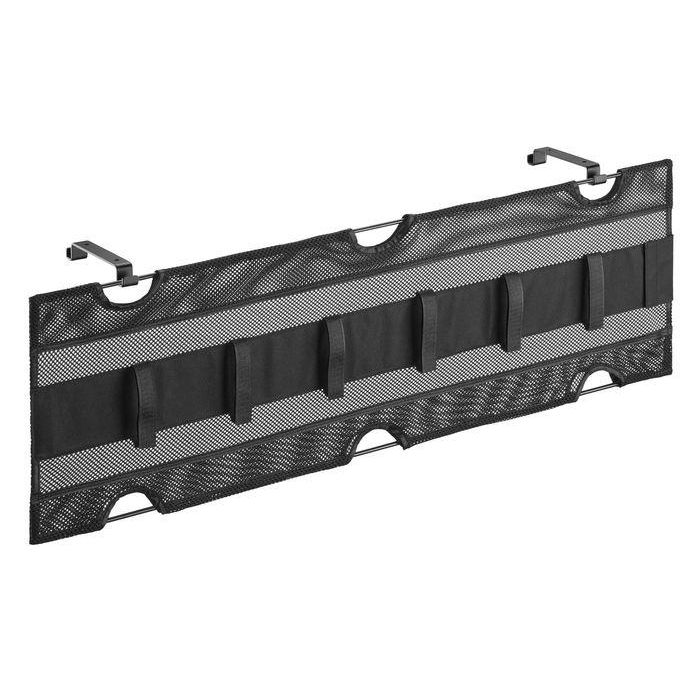 Vivolink Under-Desk Mesh Cable Management keep power strips and cables organized and hidden 2 Vivolink Under-Desk Mesh Cable Management keep power strips and cables organized and hidden 2