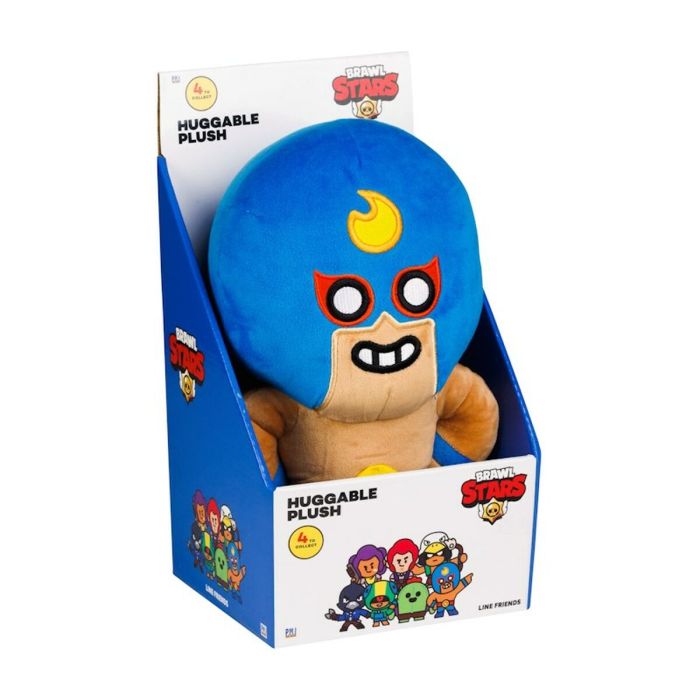Peluche Brawl Stars S1 HUGGABLE PLUSH - EL PRIMO 30 cm Peluche Brawl Stars S1 HUGGABLE PLUSH - EL PRIMO 30 cm