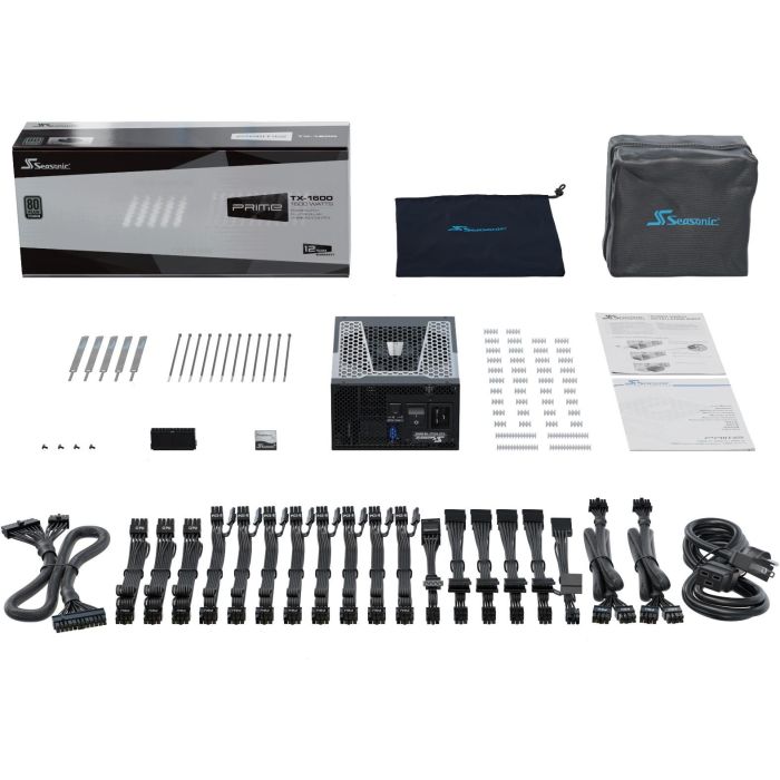 Seasonic PRIME TX-1600, Fuente de Alimentación 1600W 80+ Titanium ATX 3.1 5