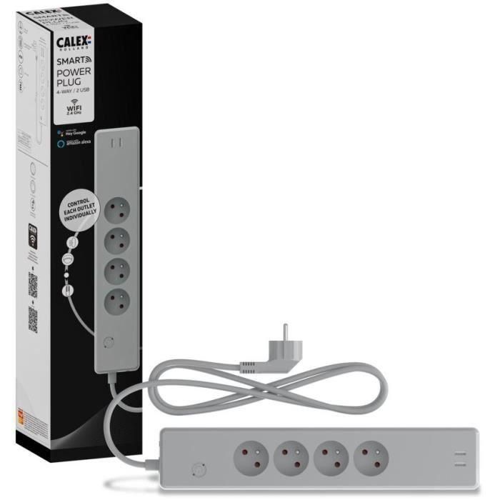 Calex CAL8712879145042 Multiplicador de Corriente con 4 Tomas y 2 Puertos USB 5 Calex CAL8712879145042 Multiplicador de Corriente con 4 Tomas y 2 Puertos USB 5