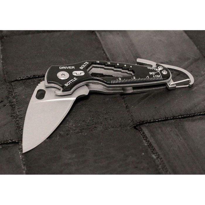 True Navaja Multiusos Smartknife 11 en 1 Acero Inoxidable con Abrebotellas y Destornillador 5 True Navaja Multiusos Smartknife 11 en 1 Acero Inoxidable con Abrebotellas y Destornillador 5