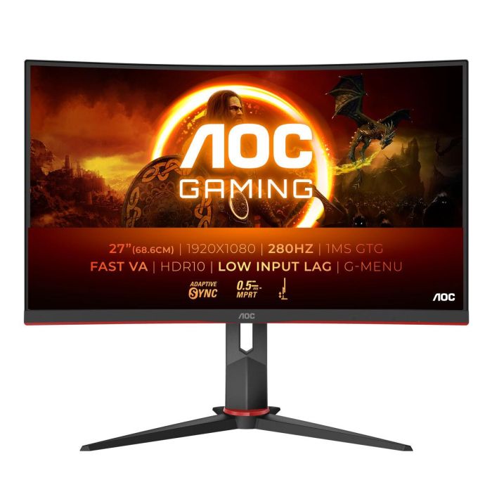 Monitor Gaming AOC C27G2Z3/BK Full HD 27" 1