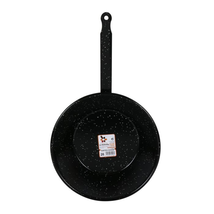 Sartén honda bordonada 26 cm - 3.8L Jaspeada - La Estrella (8 Unidades) 1 Sartén honda bordonada 26 cm - 3.8L Jaspeada - La Estrella (8 Unidades) 1