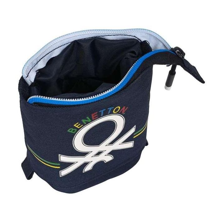 Estuche Cubilete Benetton Sixties Azul marino (8 x 19 x 6 cm) 4 Estuche Cubilete Benetton Sixties Azul marino (8 x 19 x 6 cm) 4