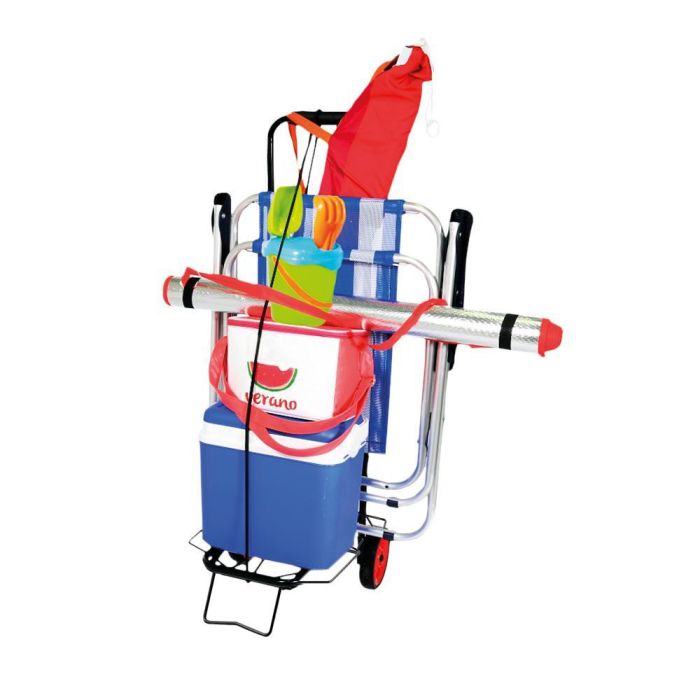 Carro Multiuso Bricotech - Capacidad 40 kg (4 Unidades) 4 Carro Multiuso Bricotech - Capacidad 40 kg (4 Unidades) 4