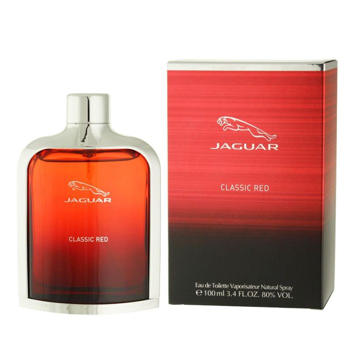 Jaguar Classic Red Men Eau De Toilette Vaporizador 100 mL