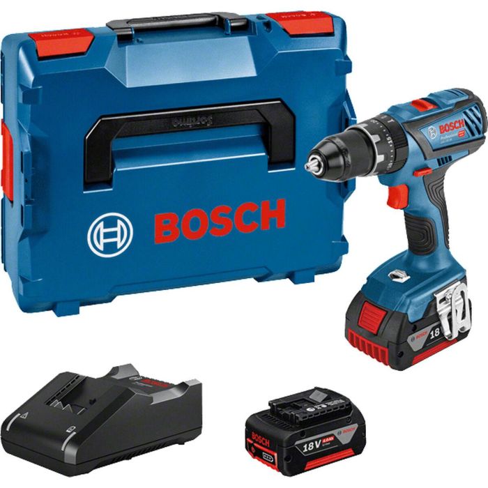 Destornillador BOSCH PROFESSIONAL GSB 18V-28 + 2 baterías 4,0Ah + GAL 18V40 + L-Case 3