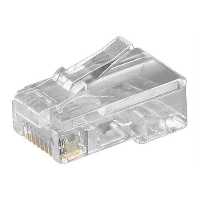 Lanview RJ45 Plug for Flat Cable, 8 Pin Lanview RJ45 Plug for Flat Cable, 8 Pin