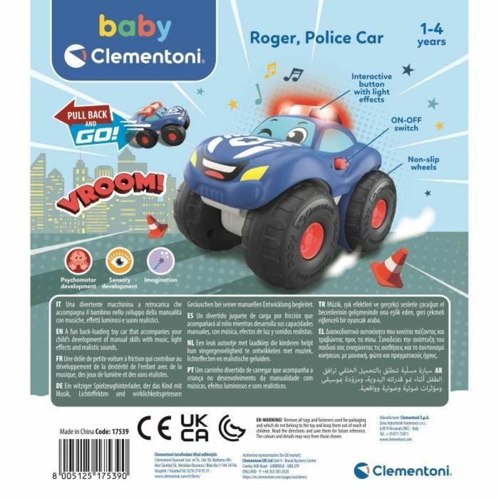 Clementoni Mi coche de policía interactivo - CLE8005125175390 1