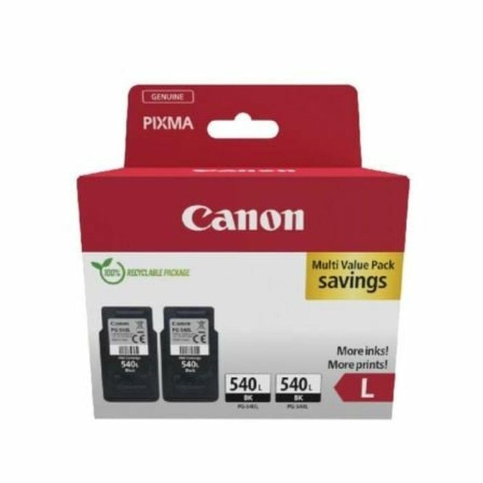 Canon PG-540L TwinPack Cartucho de Tinta Original Negro 2x