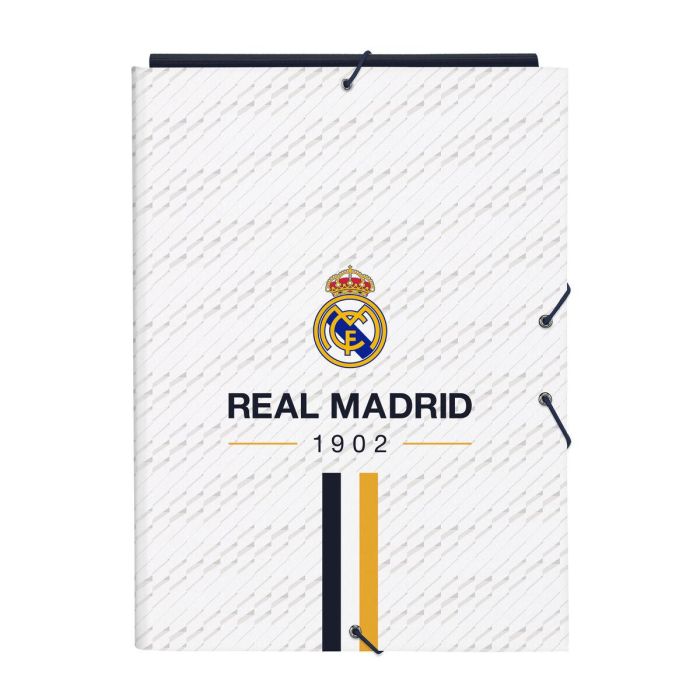 Carpeta Real Madrid C.F. Blanco A4