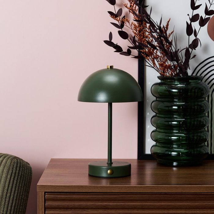 Lámpara De Mesa Recarg. Verde Home Deco Factory 5 Lámpara De Mesa Recarg. Verde Home Deco Factory 5