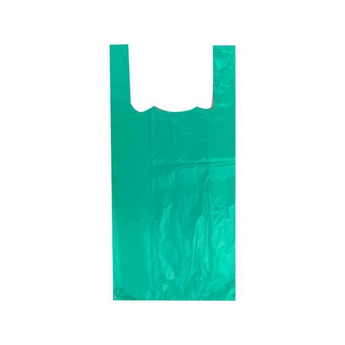 Bolsa De Asa Anónima 42x53 cm 50 Micras 70% Reciclado Verde Paquete 2 kg Bolsa De Asa Anónima 42x53 cm 50 Micras 70% Reciclado Verde Paquete 2 kg