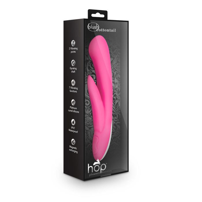 Vibrador Punto G Blush Hop Rosa 2 Vibrador Punto G Blush Hop Rosa 2
