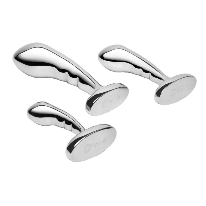 Plug Anal B-Vibe Plateado 2 Plug Anal B-Vibe Plateado 2