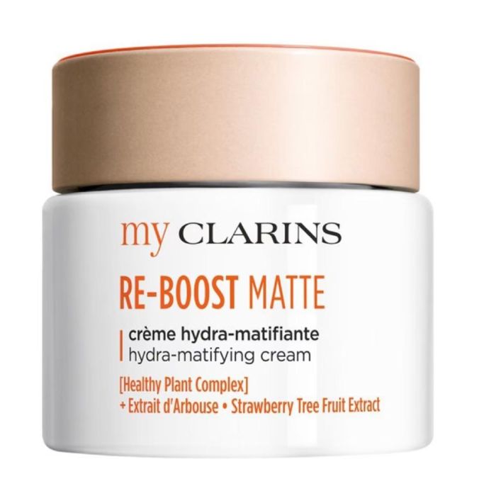 Clarins V3148B MY CLARINS RE-BOOST Crema Facial Hidratante Matificante Control Brillos Piel Mixta/Grasa Joven 50 ml