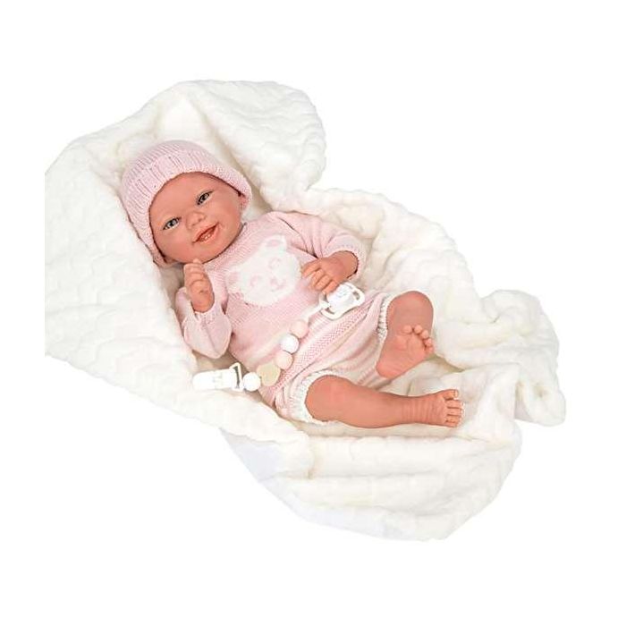 Muñeca reborn adriana con manta. incluye el chupete. (muñeco con peso)40 cm 5