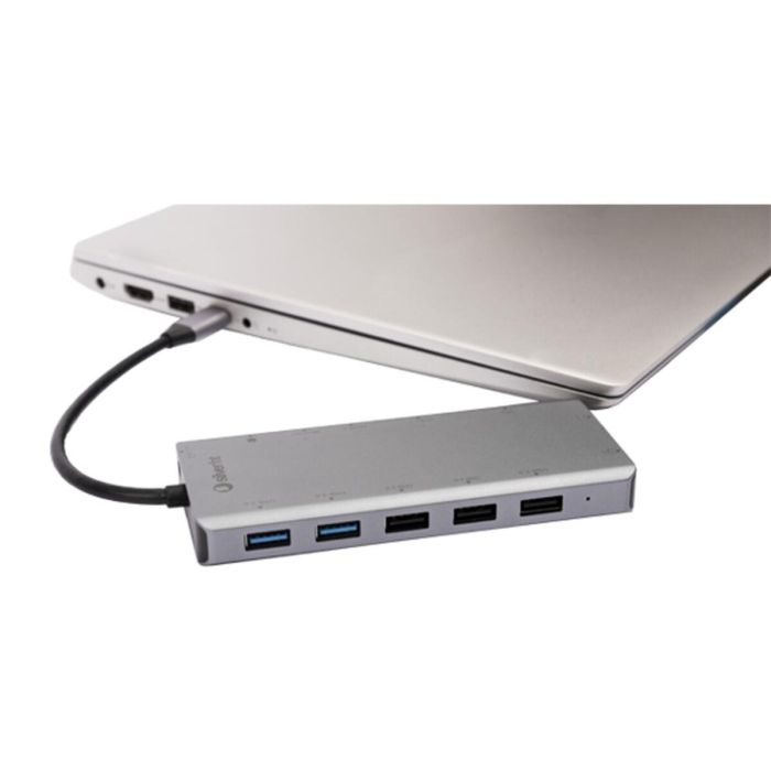 Hub USB Silver HT LOGAN 13 EN 1 2 Hub USB Silver HT LOGAN 13 EN 1 2