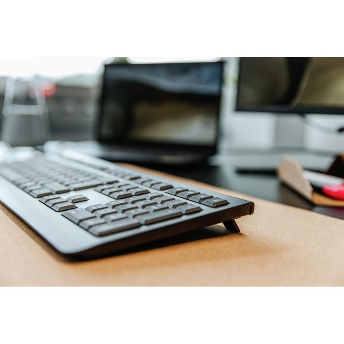 Cherry KW 3000 Teclado Inalámbrico Completo QWERTY Español Negro con Teclado Numérico y Reposamuñecas 5 Cherry KW 3000 Teclado Inalámbrico Completo QWERTY Español Negro con Teclado Numérico y Reposamuñecas 5