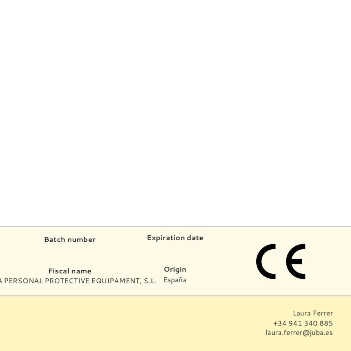 Guante eco-nit foam dorso alta visib. t8. juba 3