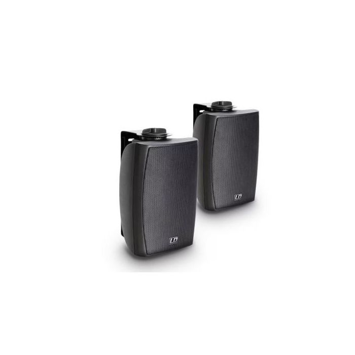 LD Systems Integration Serie Contractor (LDCWMS42B100V) 4" 2-Way Wall Mount Speaker 100 V Black (Pair) Warranty 2 Years (Pu4) 2