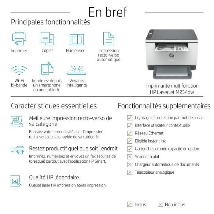 Impresora Láser HP 6GW99F 3