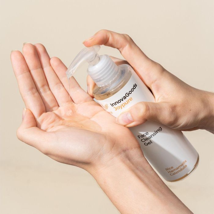 Gel Limpiador Facial Rice Joypure InnovaGoods 200 ml 5 Gel Limpiador Facial Rice Joypure InnovaGoods 200 ml 5