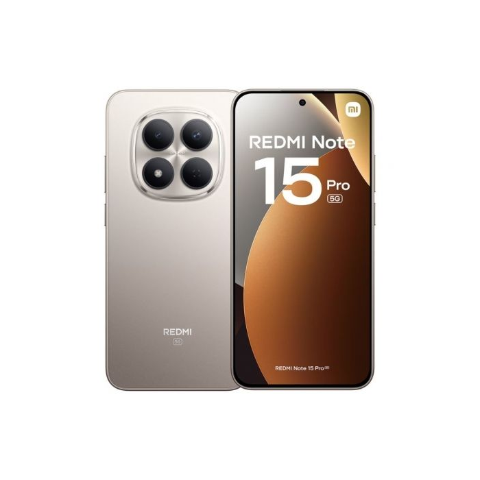 Xiaomi Redmi Note 15 Pro 8GB/ 512GB/ 6.83"/ 5G/ Titanio 200 MP/ 45W/ 6580mAh/ AMOLED/ 120Hz/ IP68