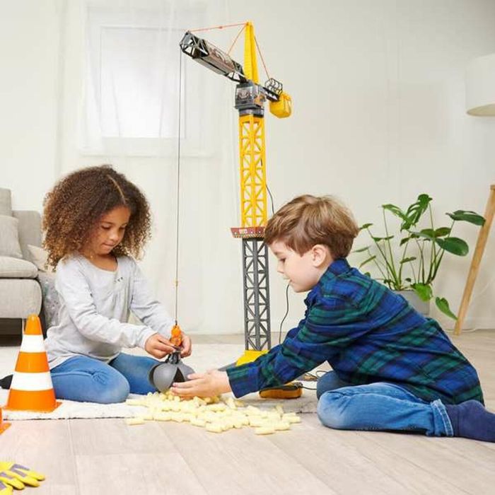 Smoby Grúa Radio Control Mighty Crane 110 cm Gira 360° con Mando por Cable Niños +3 años 6 Smoby Grúa Radio Control Mighty Crane 110 cm Gira 360° con Mando por Cable Niños +3 años 6