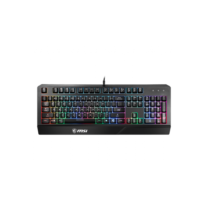 Teclado Gaming MSI Vigor GK20 Negro LED RGB Qwerty Español