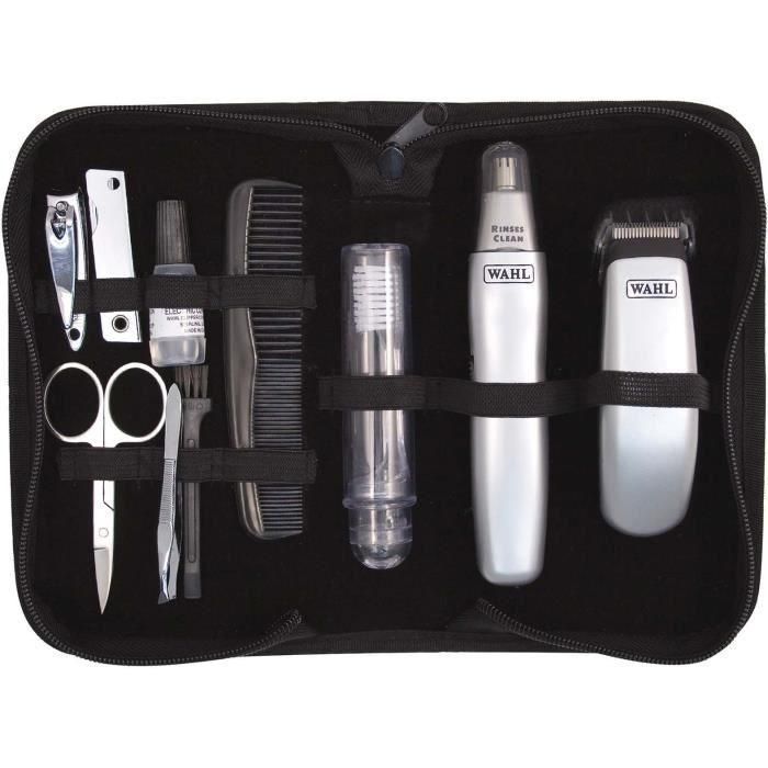 Wahl 9962-1816 Cortabarbas y Recortadora de Nariz, Orejas y Cejas - Travel Kit, Batería, Fácil Limpieza 1 Wahl 9962-1816 Cortabarbas y Recortadora de Nariz, Orejas y Cejas - Travel Kit, Batería, Fácil Limpieza 1