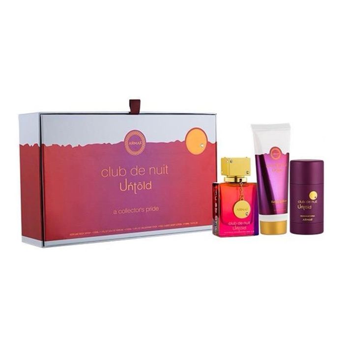 Armaf Untold eau de parfum 105un vaporizador + locion corporal perfumada 100 ml + desodorante stick 75 ml Armaf Untold eau de parfum 105un vaporizador + locion corporal perfumada 100 ml + desodorante stick 75 ml