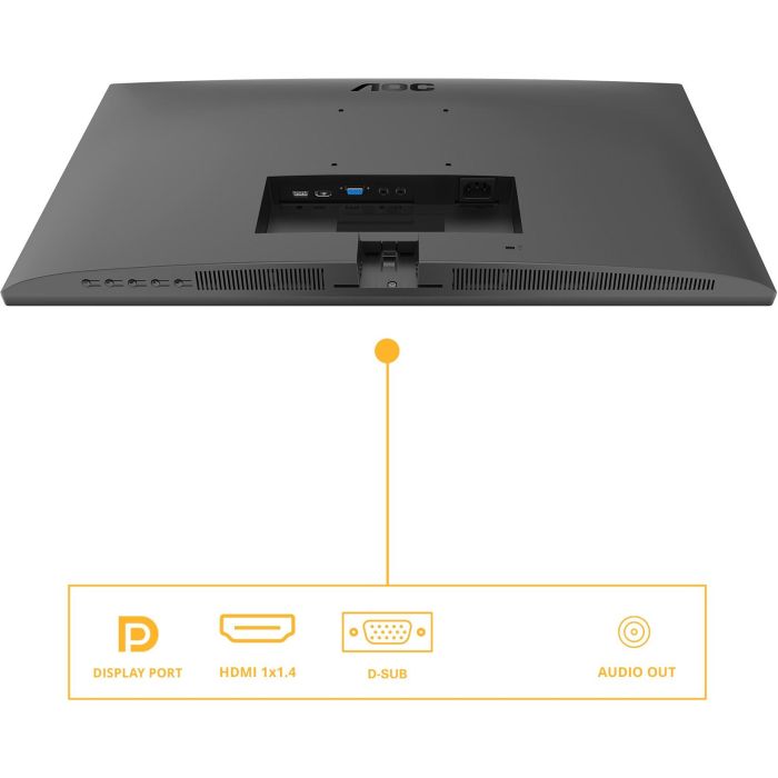 AOC 24B3QA2 Monitor IPS Full HD 23.8" (60.5cm) 120Hz HDMI DP Altavoces Luz Azul Baja Negro 4