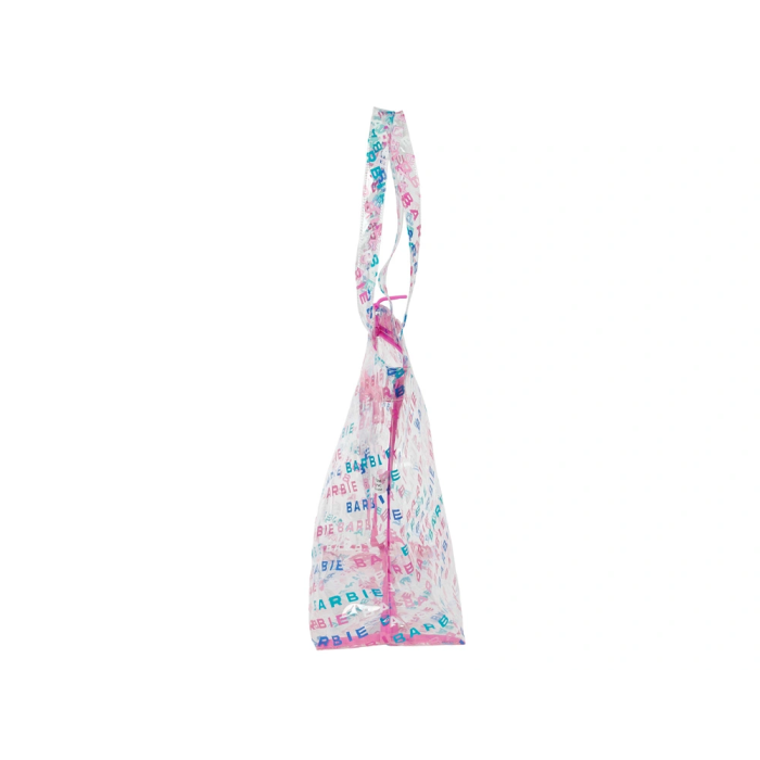 Bolso Mujer Barbie Logomania Transparente Rosa claro 54 x 35 x 17 cm 2
